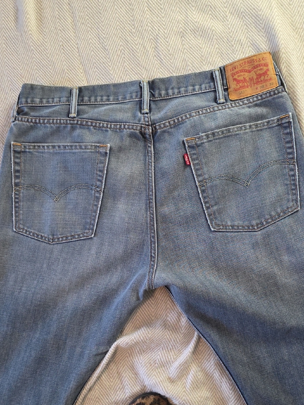 Levi's Straight Fit Light Blue Men's Jeans